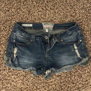Blue Jean Shorts